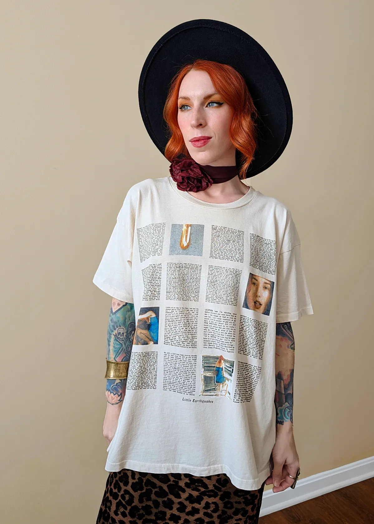 Tori Amos Little Earthquakes Merch Tee