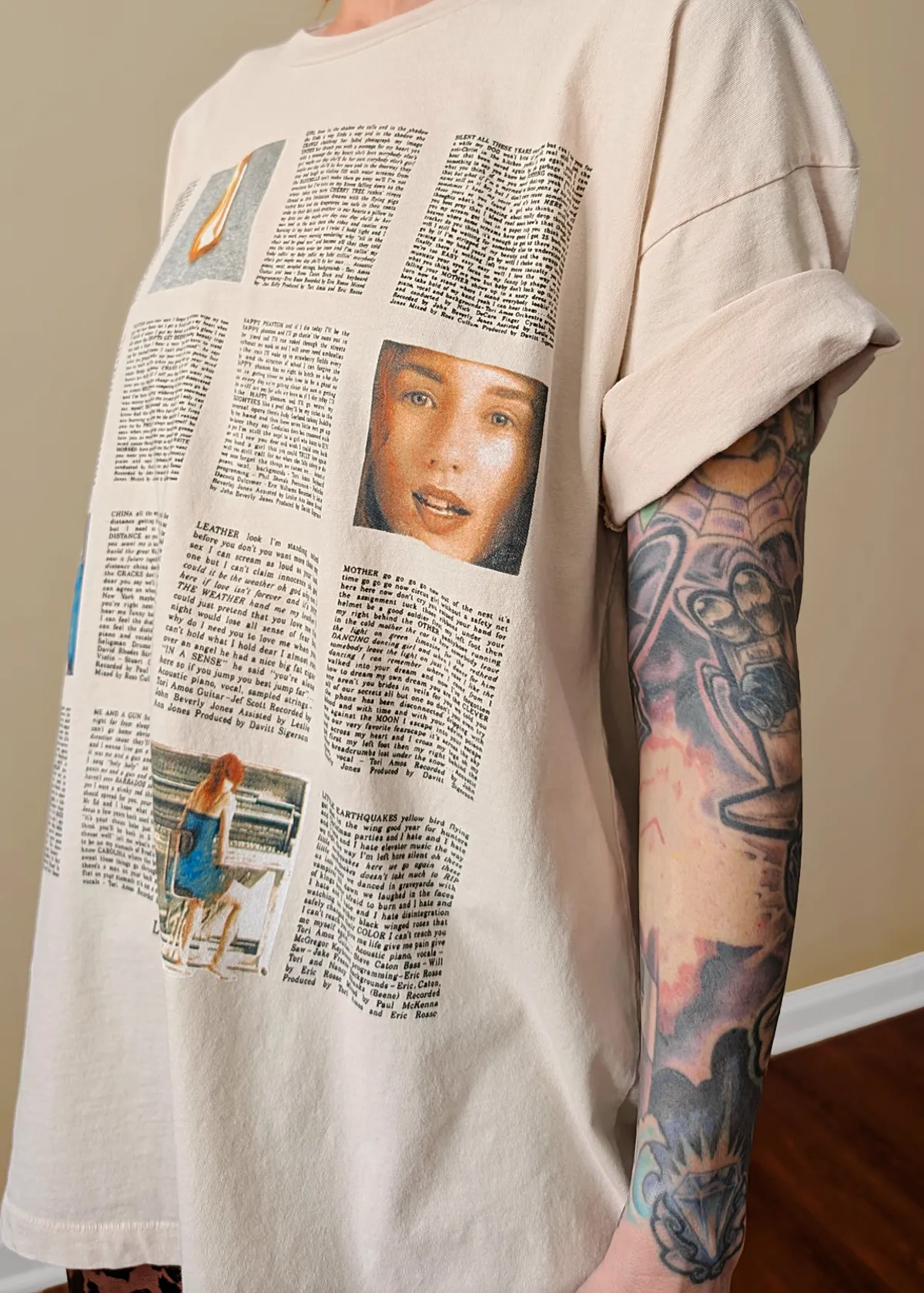 Tori Amos Little Earthquakes Merch Tee