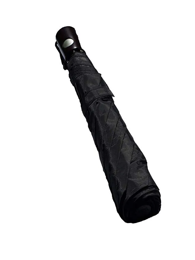 Totes Auto Open and Auto Close Compact Umbrella With NeverWet Technology
