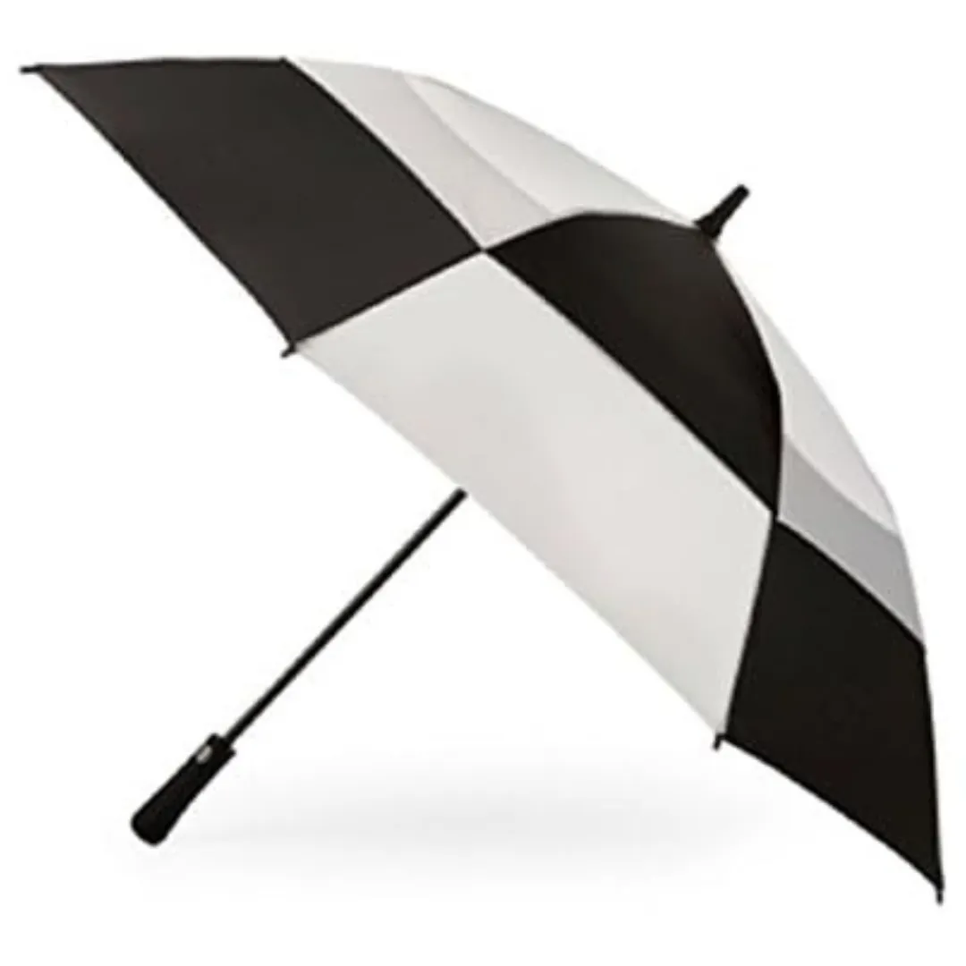 Totes Automatic Open Extra Large Vented Canopy Golf Stick Umbrella