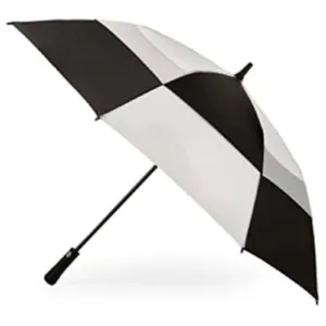 Totes Automatic Open Extra Large Vented Canopy Golf Stick Umbrella