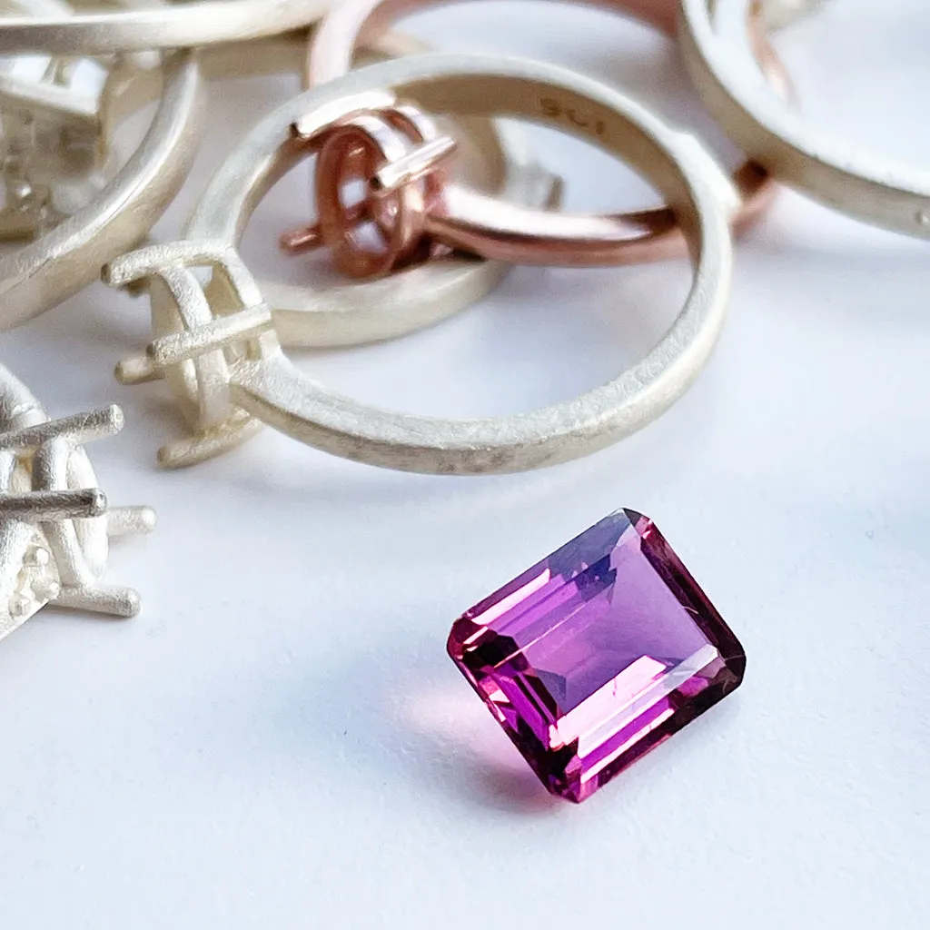Tourmaline - Pink Octagonal Cut - 1.95ct