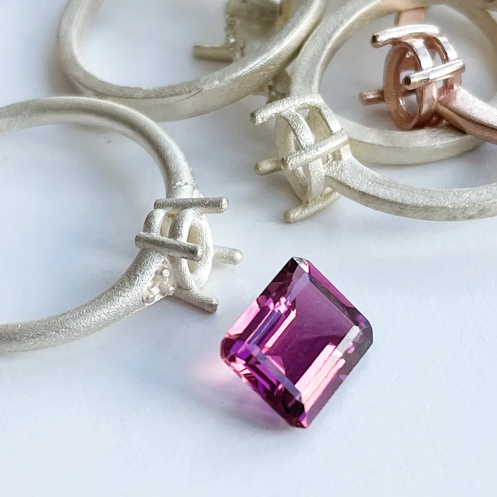 Tourmaline - Pink Octagonal Cut - 1.95ct