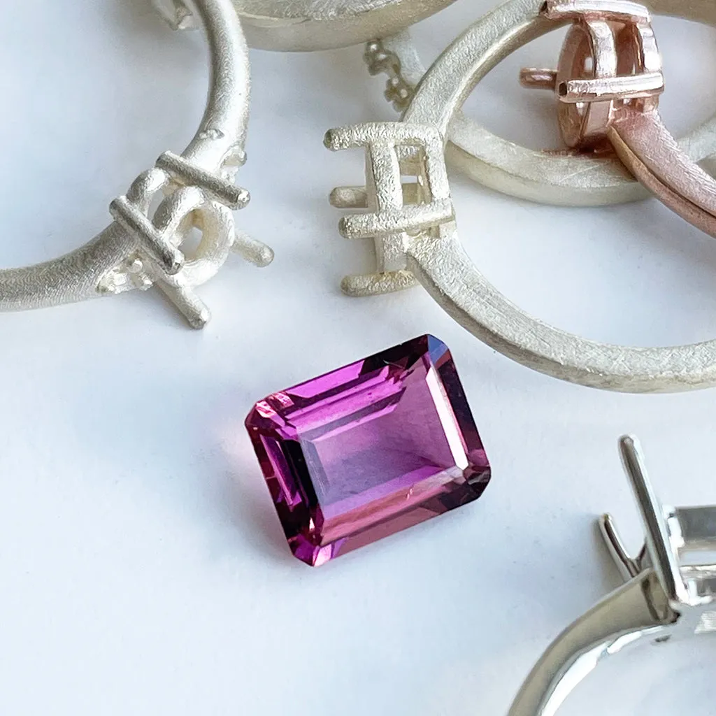 Tourmaline - Pink Octagonal Cut - 1.95ct
