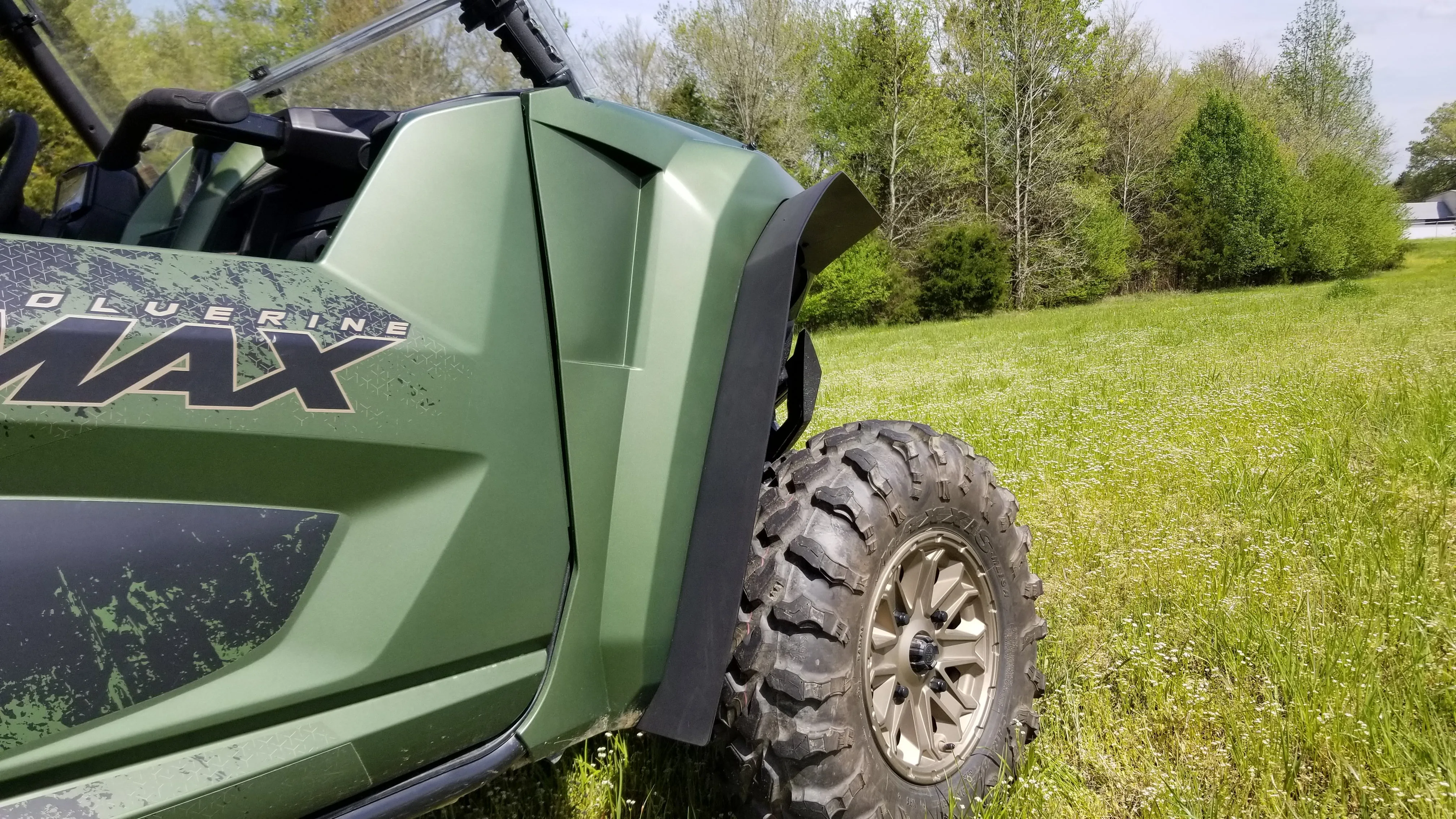 Trail Armor Yamaha Wolverine RMAX 4 Compact Mud Flap Fender Extensions 2021 - 2024