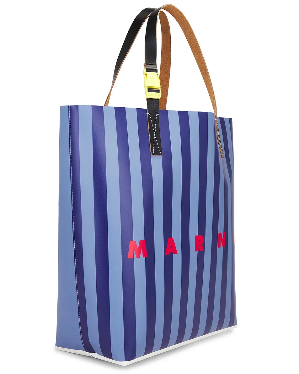 Tribeca Shopping Bag in Blue Multi