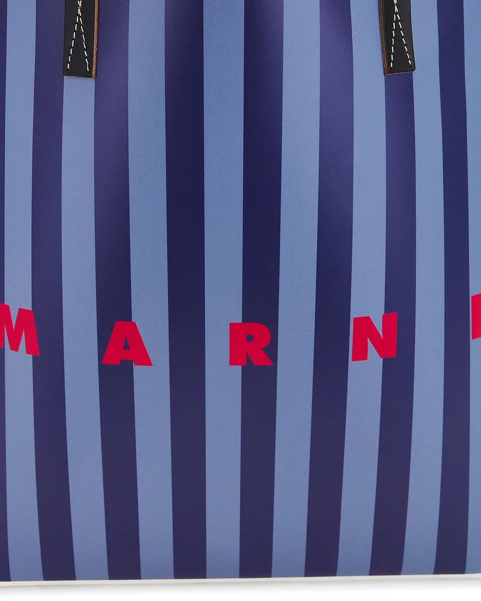 Tribeca Shopping Bag in Blue Multi
