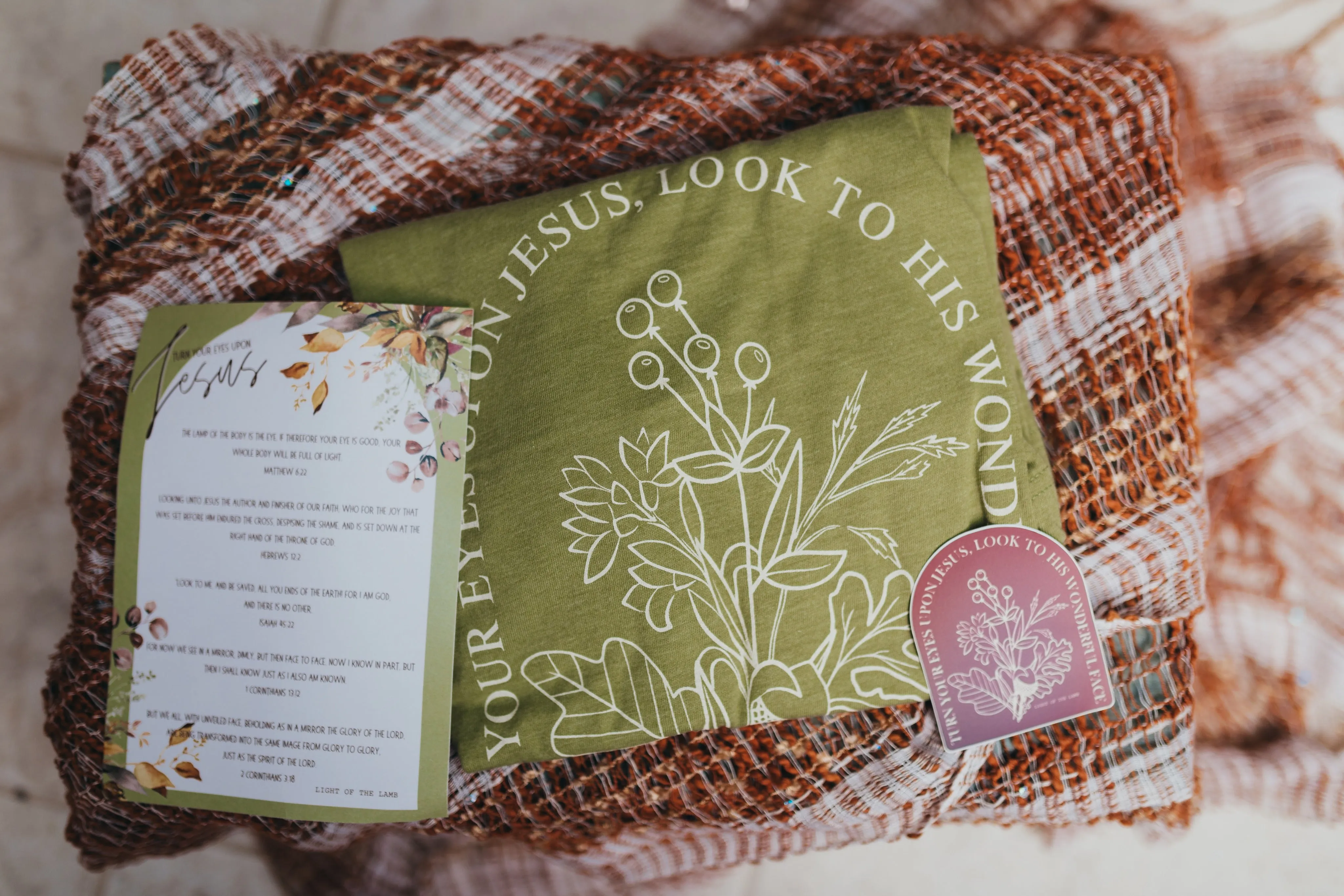 Turn Your Eyes Upon Jesus Tee