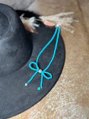 Turquoise Coquette Necklace