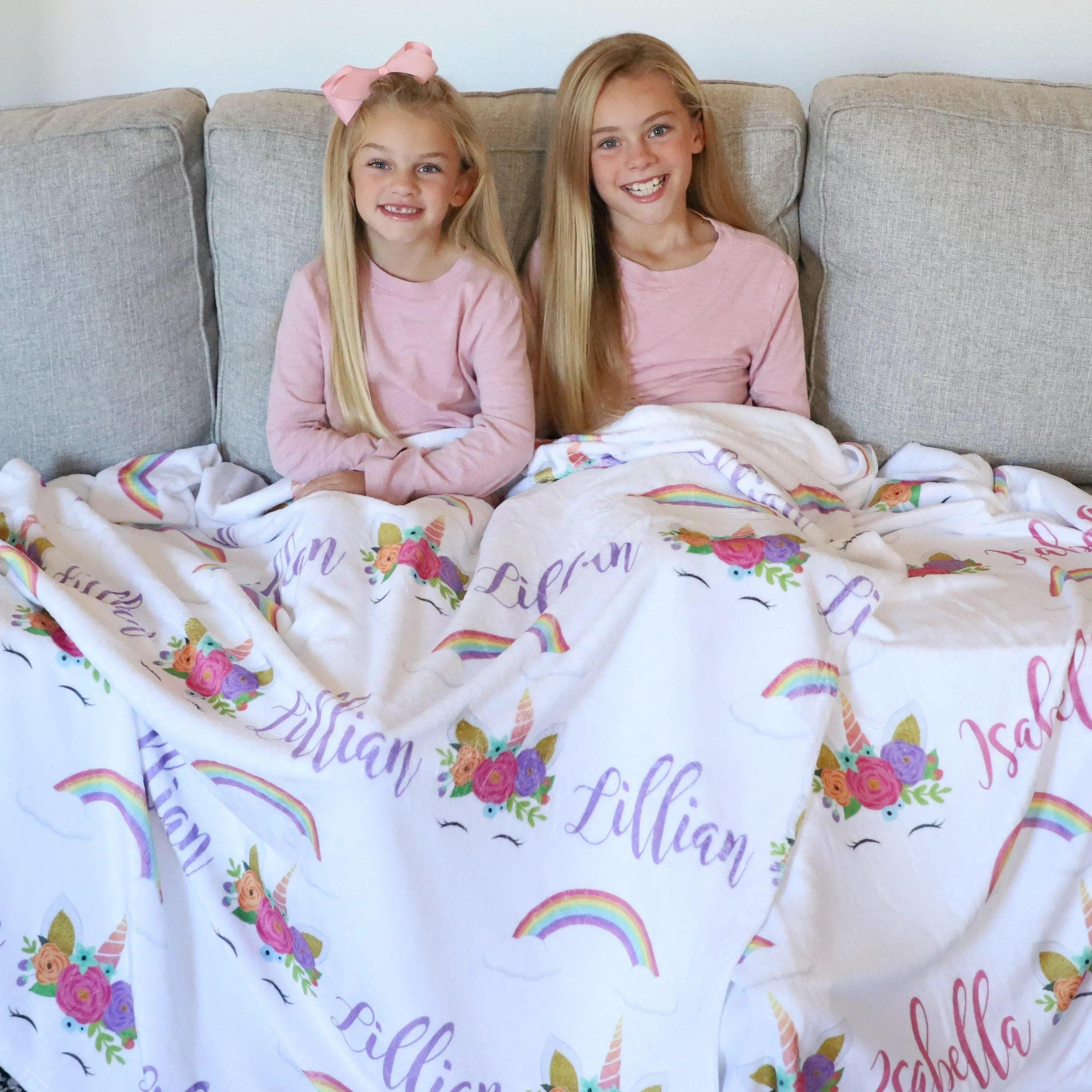 Unicorn and Rainbows blanket