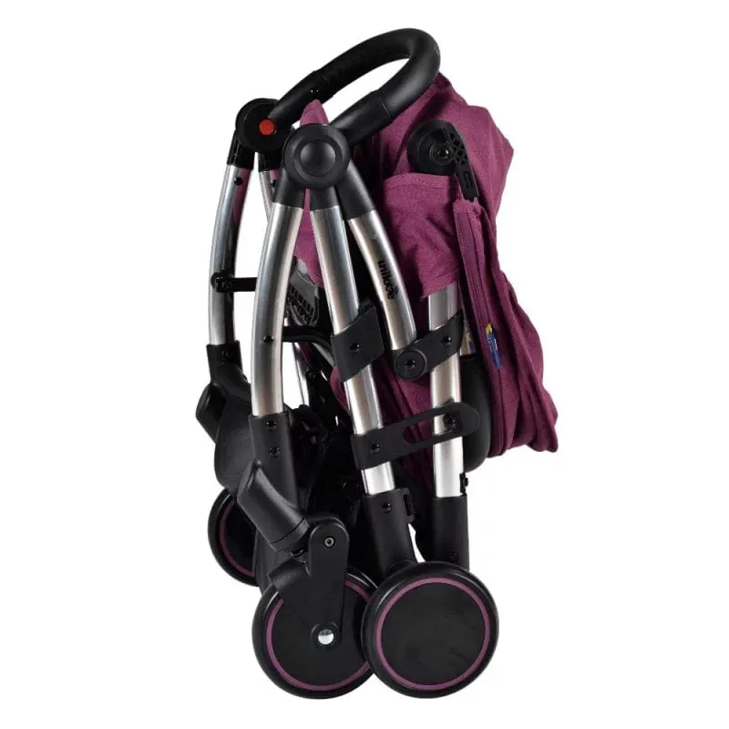 Unilove S Light Premium Stroller – Bordeaux Purple (Last One)