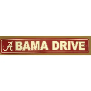 University of Alabama Street Sign