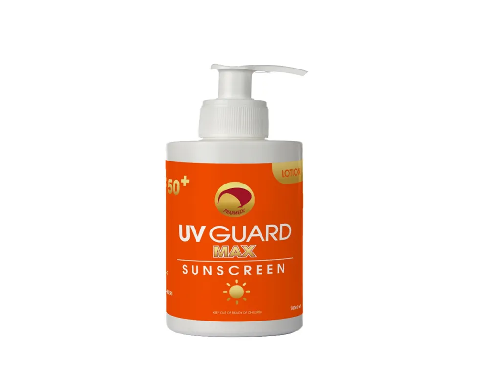 UV Guard MAX Sunscreen SPF 50  Family Pack 500ml Lotion