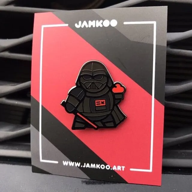 Vader's Cupcake - Pin