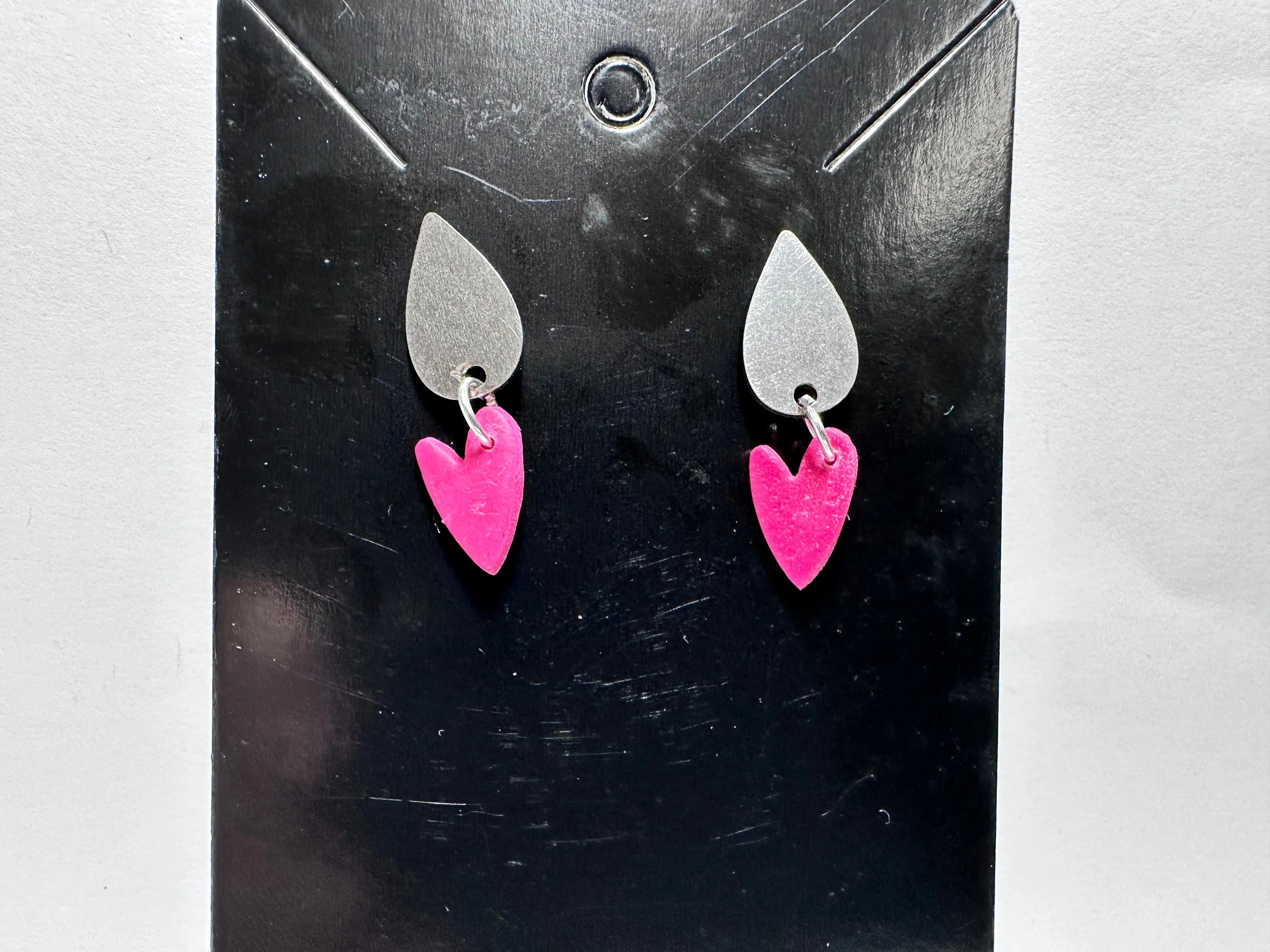 Valentines Earrings- Clay Earrings