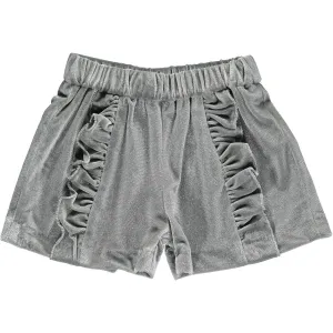 Vignette Silver Paisley Shorts