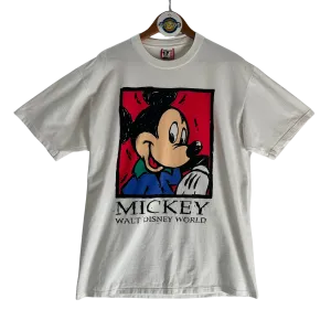 Vintage 90s Mickey Mouse Walt Disney World Graphic Tee