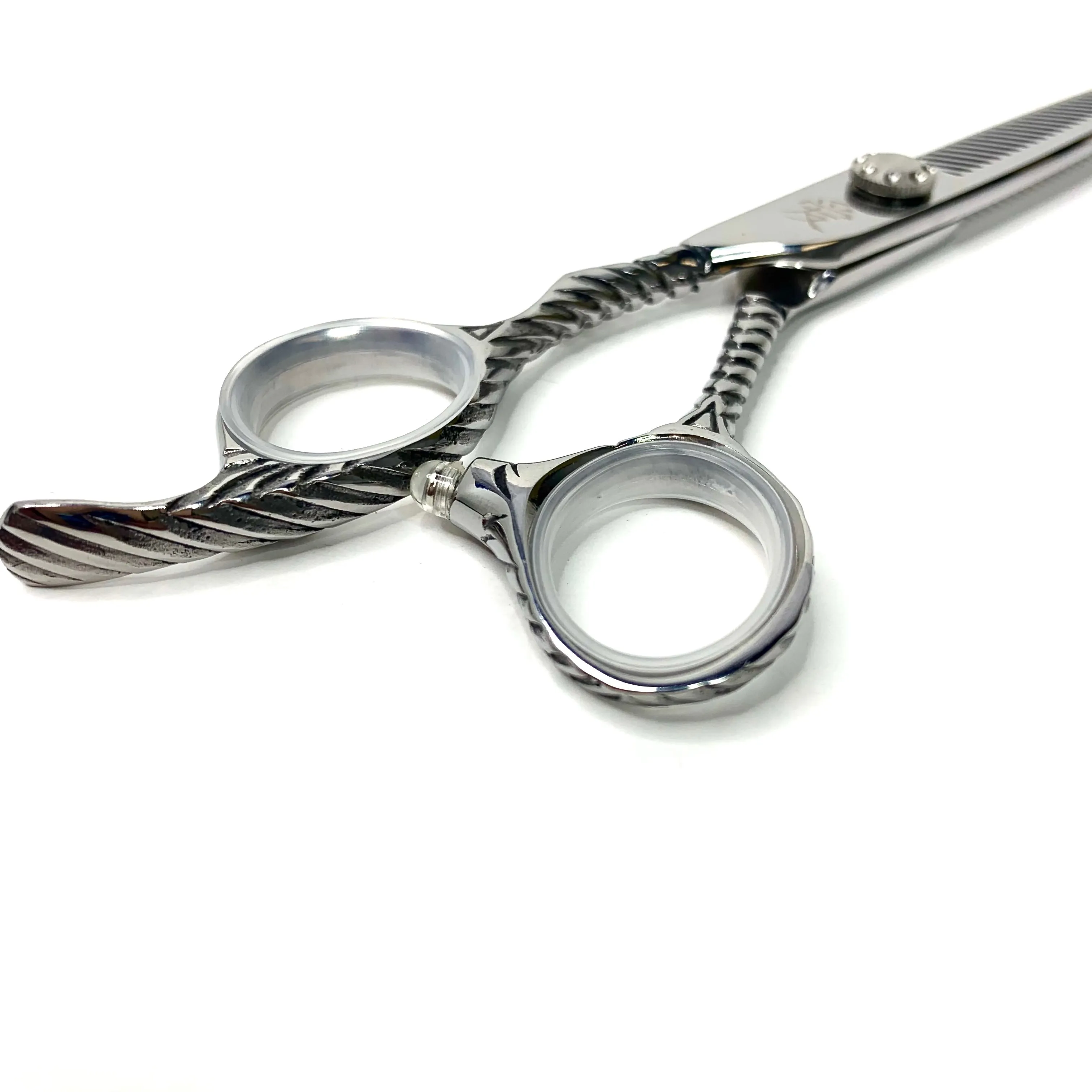 Viserion Nova Silver LEFT HANDED 6 Inch Thinning Shear