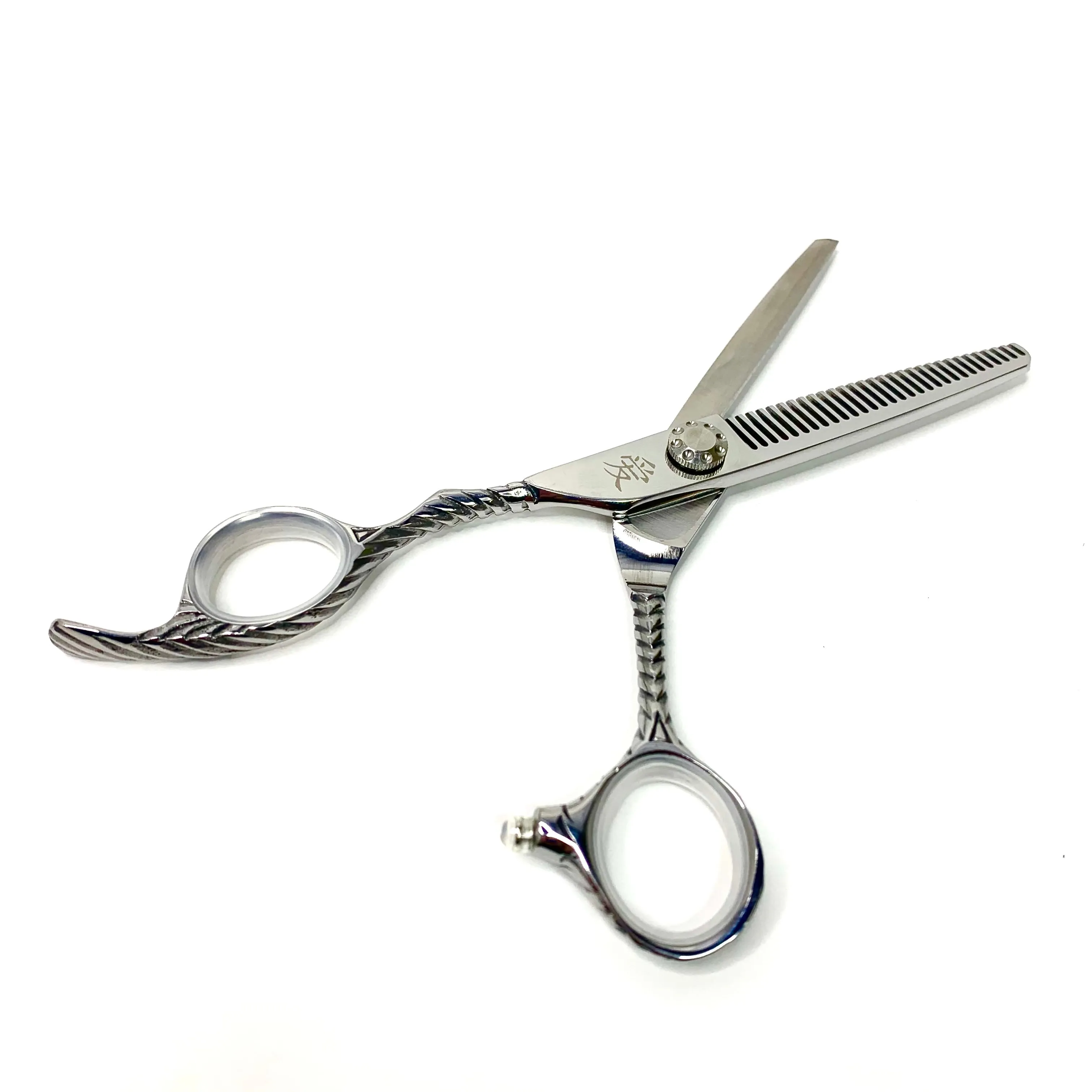 Viserion Nova Silver LEFT HANDED 6 Inch Thinning Shear