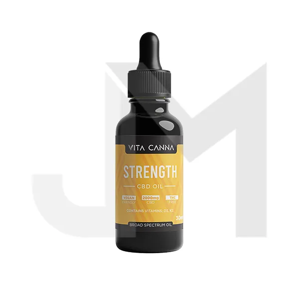 Vita Canna 2800mg Broad Spectrum Functional CBD C8 MCT Oil - 30ml