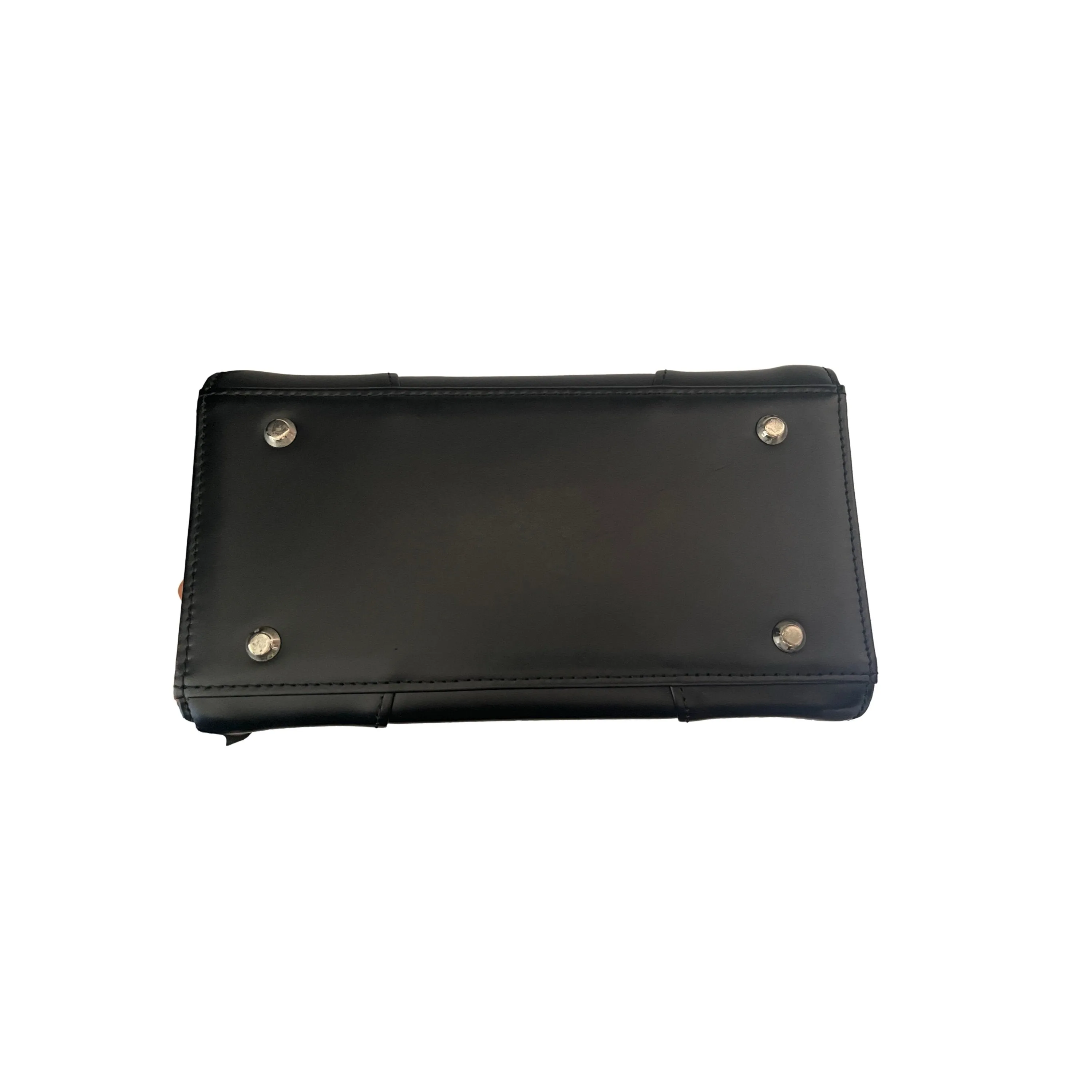 Vivienne Westwood Black Leather Mini Top Handle