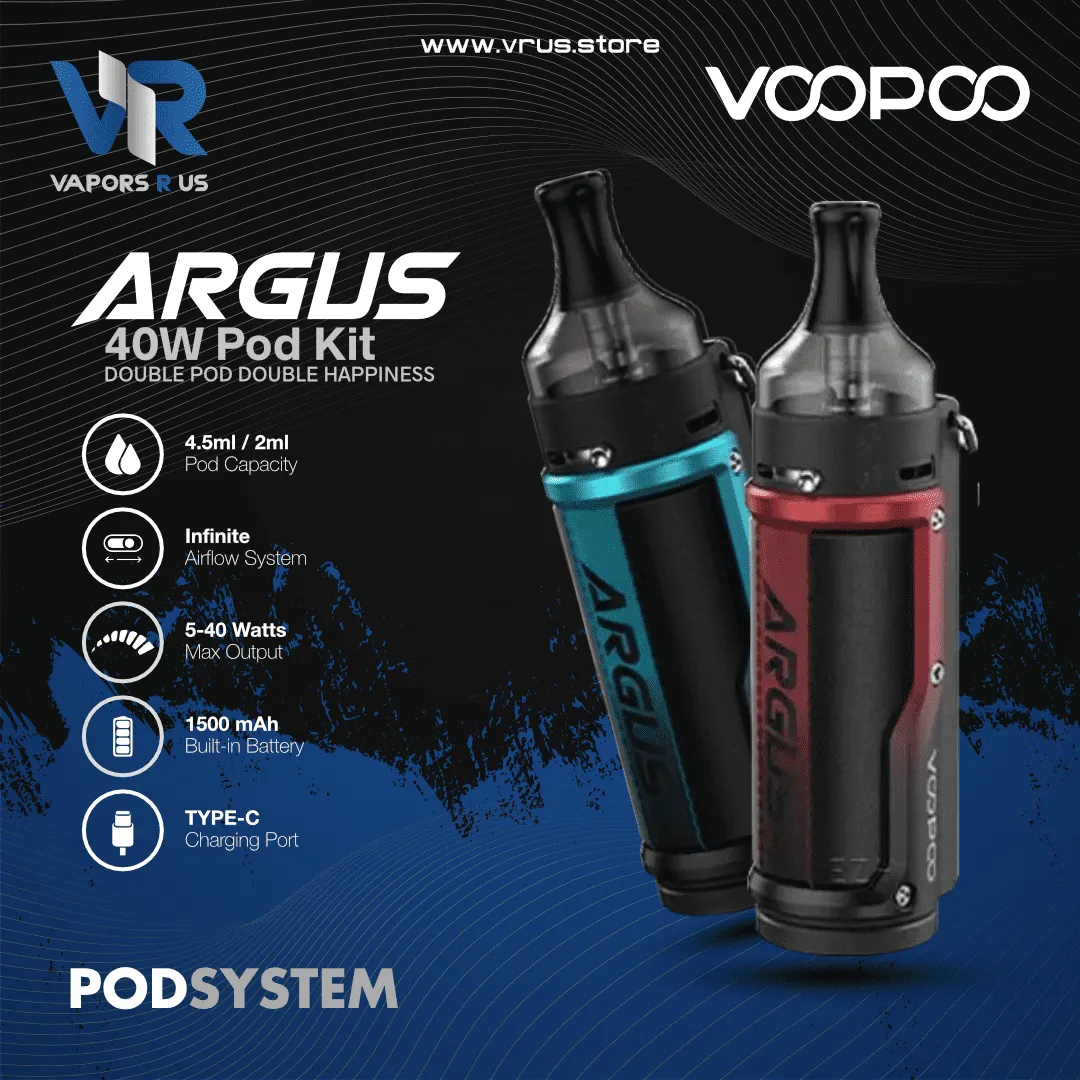 VOOPOO - Argus 40W Pod Kit 1500mAh