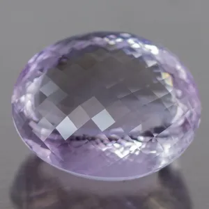 VVS 128 Cts IGLI Certified Rose De France Natural Pink Amethyst Oval Cut Loose Gemstone