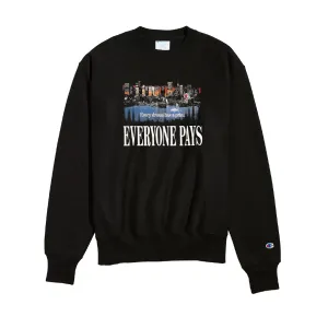 Wall Street crewneck