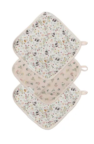 Washcloth Set - 3 Pack - Bumble Bees