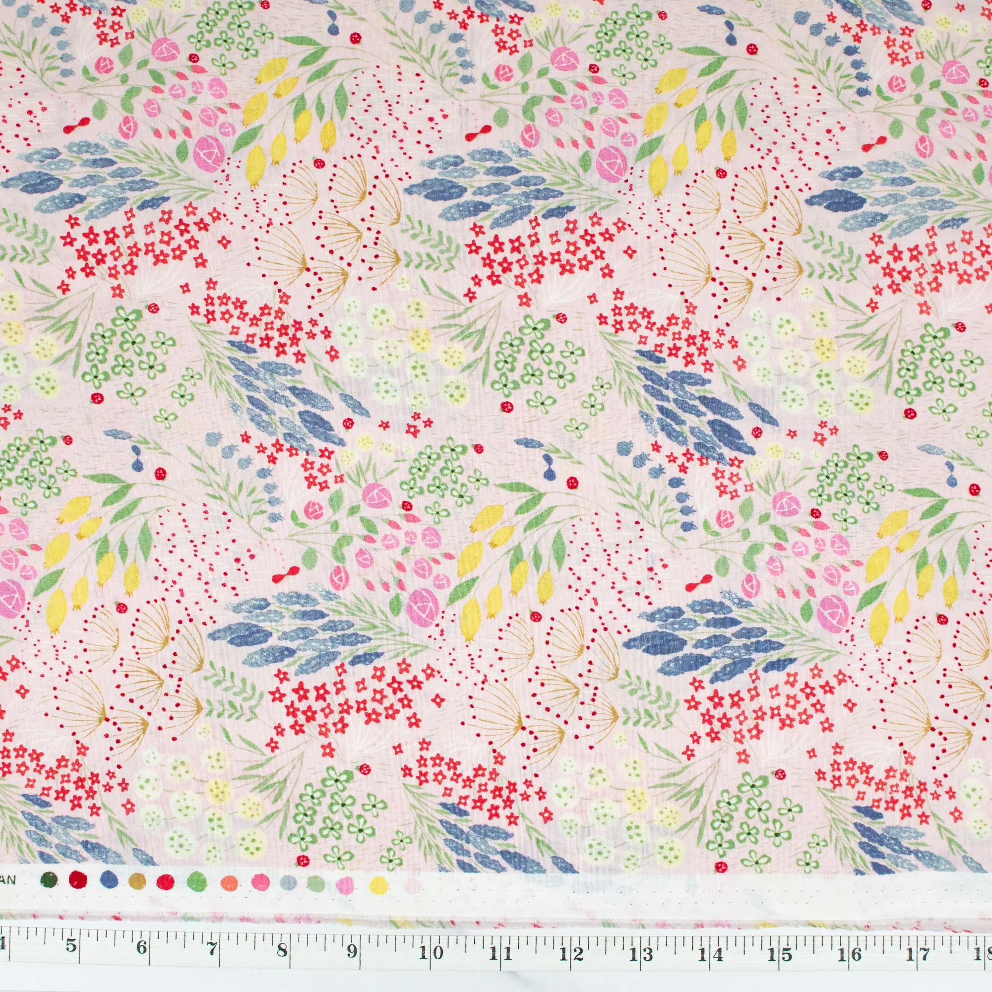 Watercolor Florets Collection from Cosmo Textile - AP12705-2B