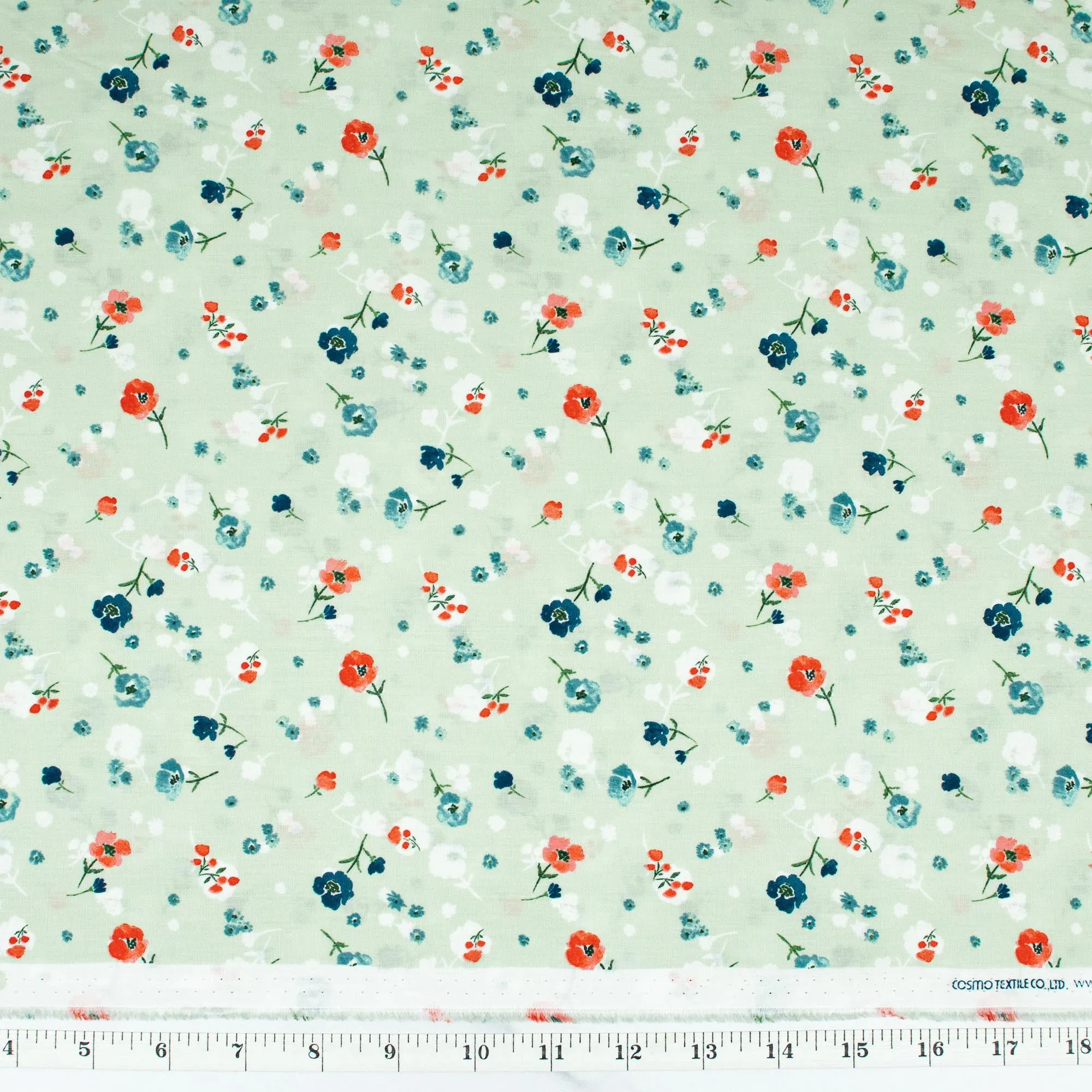 Watercolor Florets Collection from Cosmo Textile - AP12705-3D