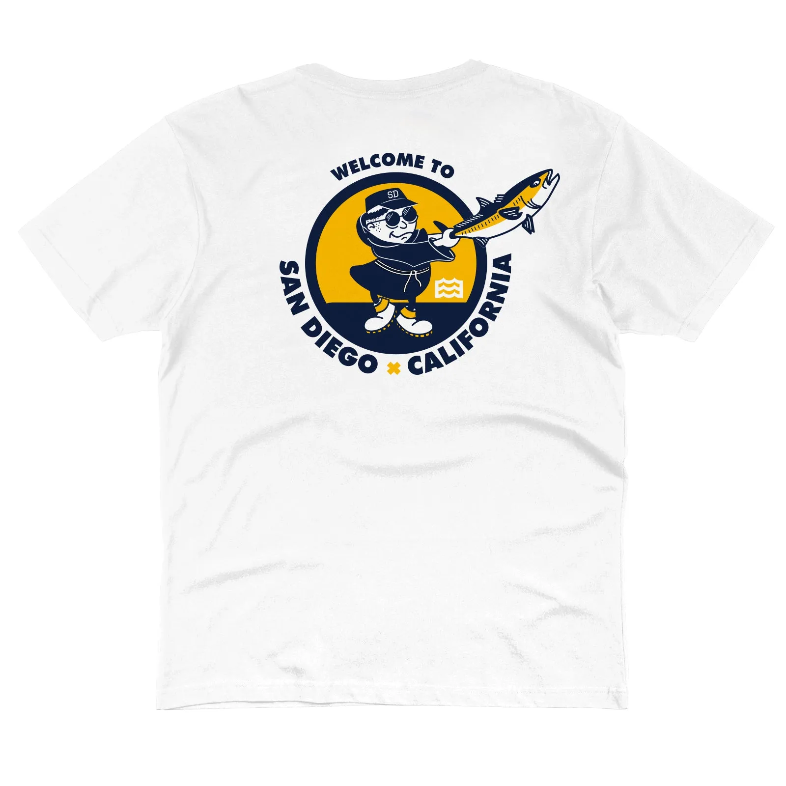 Welcome To SD Tee (White)