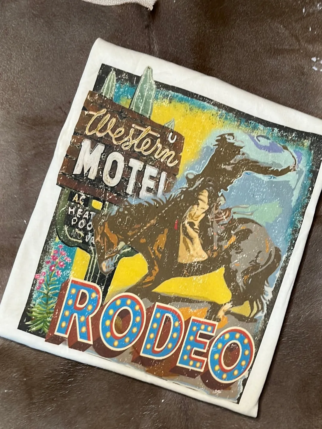 Western Motel Rodeo Graphic Tee