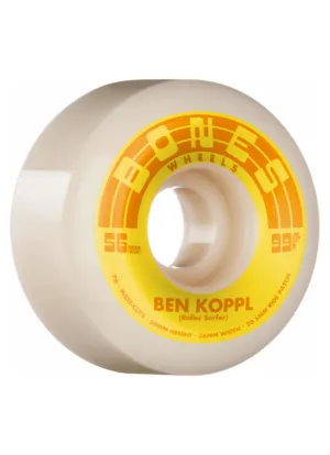 Wheels Bones STF v6 widecut 99a 56mm - Koppl rollersurfer