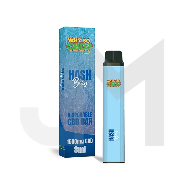 Why So CBD? 1500mg CBD Broad Spectrum Disposable Vape - 8ml