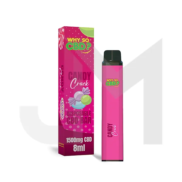 Why So CBD? 1500mg CBD Broad Spectrum Disposable Vape - 8ml