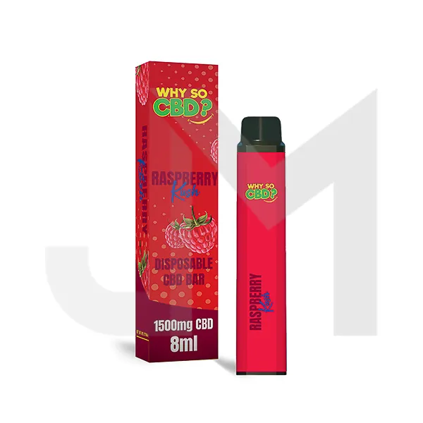 Why So CBD? 1500mg CBD Broad Spectrum Disposable Vape - 8ml