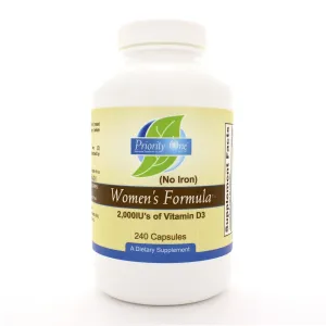 Womens Formula Iron Free