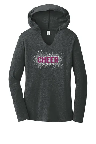 Women's Perfect Tri® Long Sleeve Hoodie - Diamond Cheer
