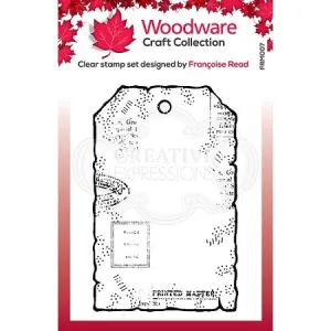 Woodware Stamps - Tiny Tag