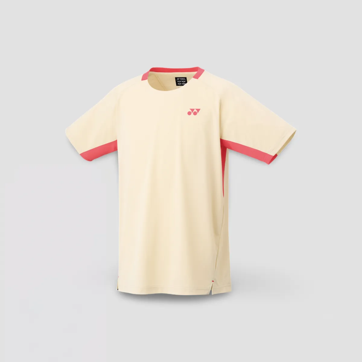 YONEX Australian Open 2025 Mens Crew Neck Shirt 10622YX Ice Beige