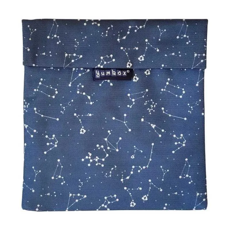 Yumbox Pochette Reusable Sandwich & Snack Bag - Starry Sky