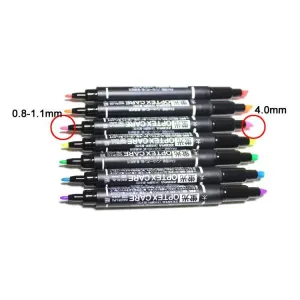 Zebra Optex Care Dual Point Highlighters Pack of 7