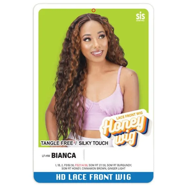 Zury Sis Honey Wig Synthetic HD Lace Part Wig - LF HW BIANCA