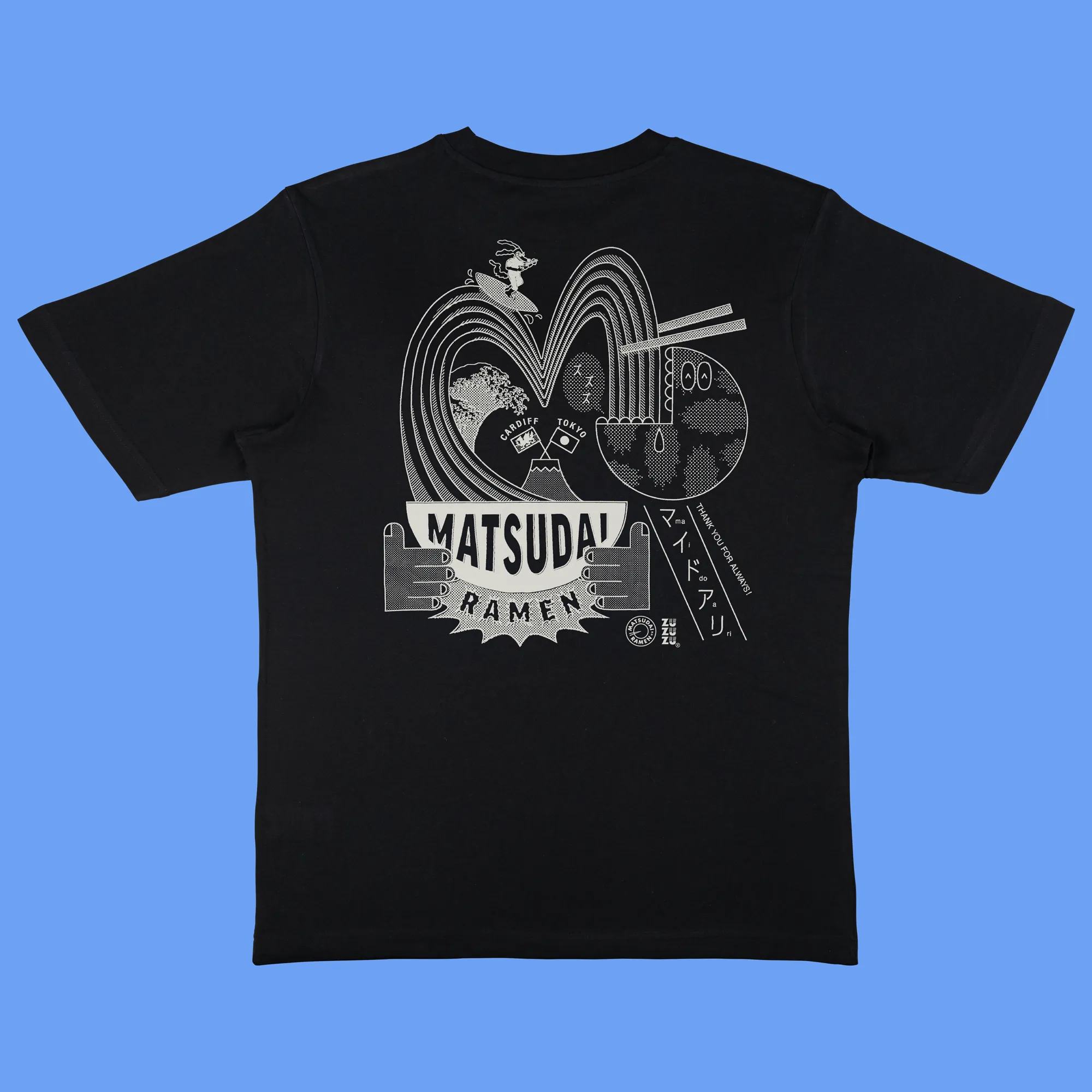 ZUZUZU X MATSUDAI TEE (BLACK)